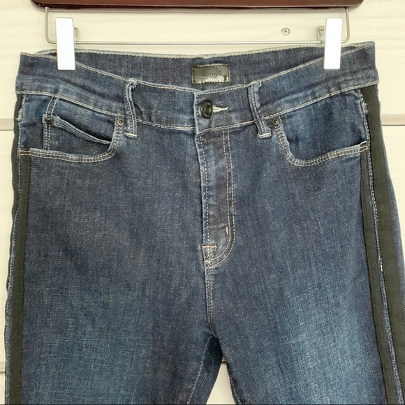 MOTHER Stunner Zip Ankle Jeans in Sweeping Racer, Size 27 - Picture 6 of 14